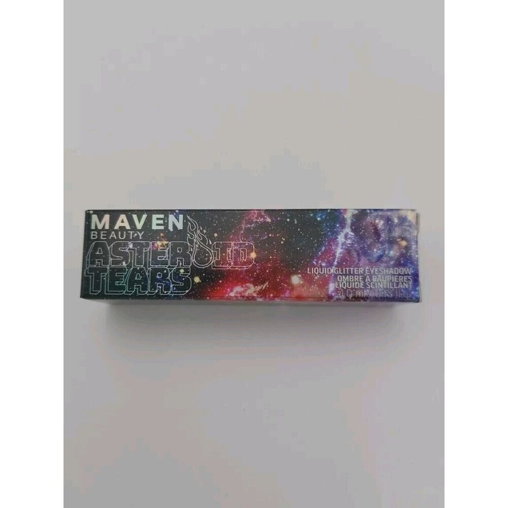 Maven Beauty Asteroid Tears Liquid Glitter‎ Eyeshadow UFO NIB Silver Fast Ship